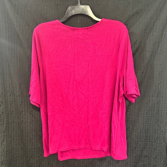 Dressbarn Fuchsia Cowl Neck Blouse - Picture 3 of 3